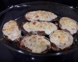 Foto del paso 4 de la receta Berenjenas rellenas de carne y verdura con bechamel gratinadas