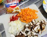 Foto langkah ke 2 dari resep Tumis Tofu Jamur Shitake.