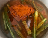 A picture of step 5 of Drumstick sambhar from scratch.