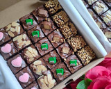 Foto langkah ke 9 dari resep Brownies Sekat Panggang Shiny dengan Food Processor.