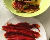 Foto del paso 1 de la receta: Tapa de Quinoa con verduras asadas y moixama (mojama)