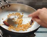 A picture of step 8 of Hotel style curd rice.