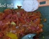 A picture of step 6 of Green peas masala.