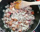 Käsespätzle gazdagon recept fázis 2 fotója