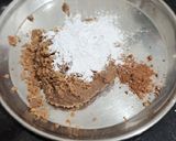 A picture of step 2 of Chocolate peda.