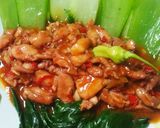 Foto langkah ke 4 dari resep Sawi Sendok/Pakcoy Siram.