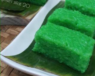 Wajik pasta pandan langkah memasak 4 foto