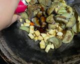 Foto langkah ke 4 dari resep 531. Terong Tahu Saus Tiram.
