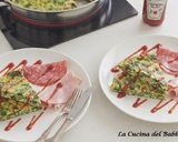 Foto del passaggio 6 della ricetta Frittata di spinaci