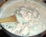 Une image de l'étape 4 de Blanquette de saumon.