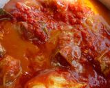 Foto del paso 2 de la receta: Salsa de tomate con carne de vaca y pollo
