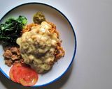 Foto langkah ke 5 dari resep Indomie Goreng Mozarella.