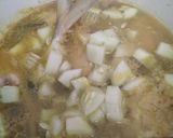 Foto langkah ke 4 dari resep Sup ikan sayur timun.