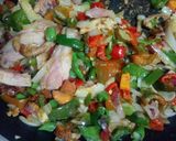 A picture of step 4 of Stir fry Cous Cous.