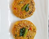 A picture of step 1 of Sooji & Besan Veg Idli😊 (semolina and gram flour idli).