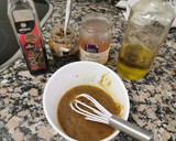 Foto del paso 1 de la receta: Enfilalls d'entrecot de vaca amb salsa de mostassa i mel