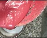 A picture of step 10 of Red velvet sponge cake.