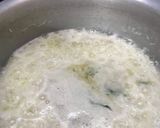 A picture of step 3 of Simply rice with karhi leaves.