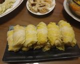 Foto langkah ke 6 dari resep Dimsum/ sawi putih roll 😁.
