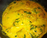 Foto del paso 5 de la receta: Salmón en crema de noix de coco con cilantro!