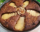 Une image de l'étape 6 de Moelleux chocolat poire #monlivredecuisine.