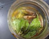 A picture of step 1 of BCD & ACM juice.