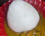 A picture of step 6 of Tuwon shinkafa.