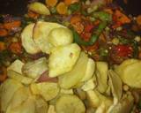 Sweet potato stir fry recipe step 3 photo