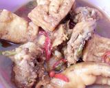 Foto langkah ke 4 dari resep Semur Ayam Tahu Pedas.