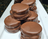 Foto del paso 7 de la receta: SÚPER ALFAJORES DE CHOCOLATE ❤️