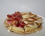 Foto del paso 4 de la receta: Waffles con fruta