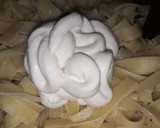 Foto del paso 2 de la receta: Tallarines con crema 🍜