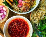 Hình bước làm 2 của món Cao Lầu Hội An Fake