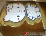 Φωτογραφία βήματος 10 της συνταγής Τούρτα Hello Kitty 2