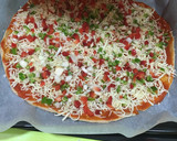 Foto del paso 7 de la receta: Pizza de masa integral 🍕🍕😋😋