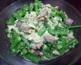 Foto langkah ke 5 dari resep Tumis Buncis Telur Hati Ampela.