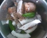 A picture of step 2 of White pumpkin koottu.