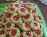 Cara Membuat Tumprint Cookies Strobery 8