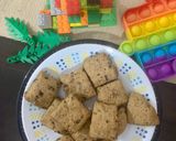 A picture of step 9 of Square milk choco cookies in a cookie dough batter.