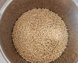 A picture of step 2 of Red Poha Urad Idli.