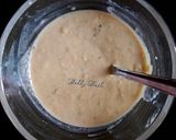 A picture of step 2 of Banana Jaggery Ghee Malpua.