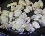 A picture of step 2 of Chicken Chana Dal Masala.