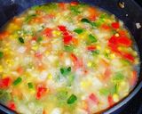 A picture of step 5 of Creamy Veggie Orzo.
