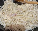 A picture of step 8 of Spaghetti with meat balls (vegan).