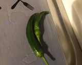 Une image de l'étape 3 de Gambas géantes à l'ananas, aubergine et tomates cerises.