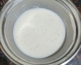 A picture of step 2 of White Sauce Spaghetti.