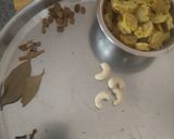 A picture of step 1 of Gatta pulao.