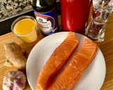 Foto del paso 1 de la receta: Salmón en salsa de naranja con puré de patata