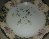 A picture of step 3 of Moong daal halwa.