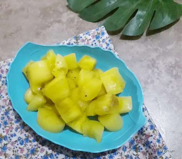 Langkah-langkah untuk membuat Cara bikin Singkong rebus kuning bites (frozen food homed)